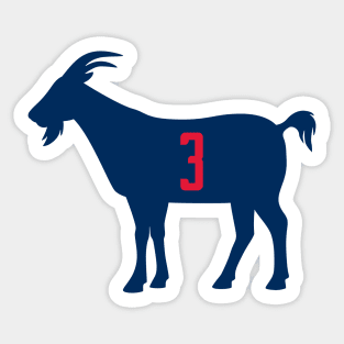 DC GOAT - 3 - White Sticker